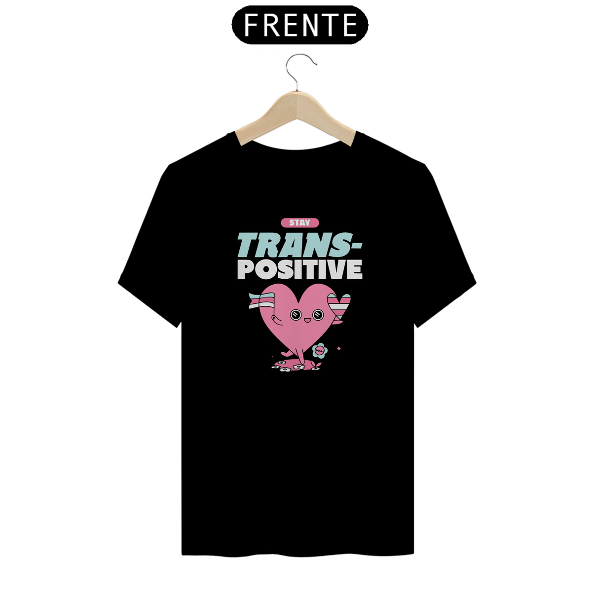 Nome do produto: Camiseta Trans Heart