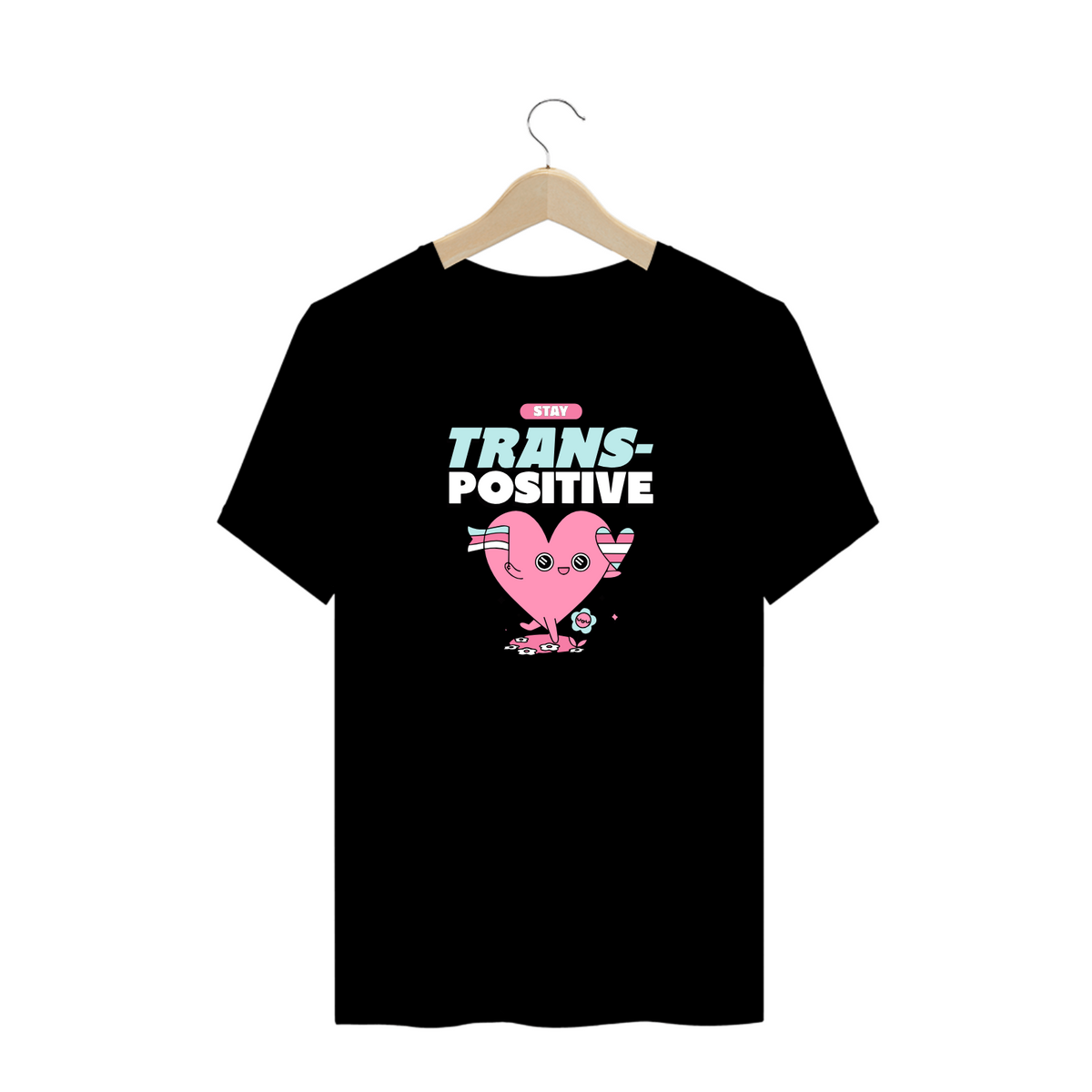 Nome do produto: Camiseta Plus Trans Heart