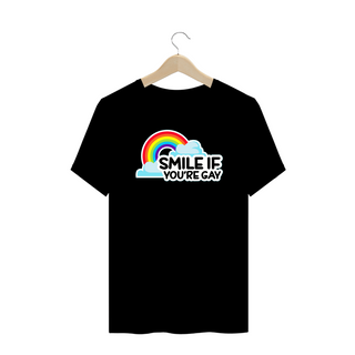 Nome do produtoCamiseta Plus Smile if you're Gay