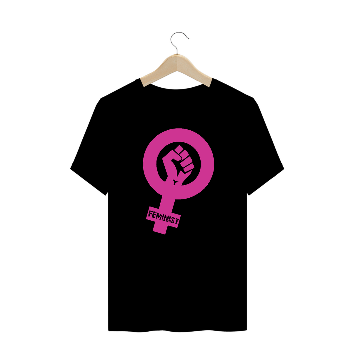 Nome do produto: Camiseta Plus Feminismo