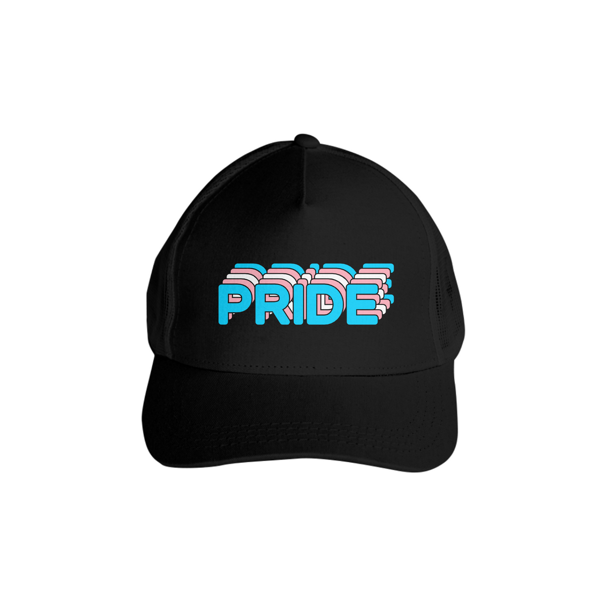 Nome do produto: Boné de Tela Trans Pride