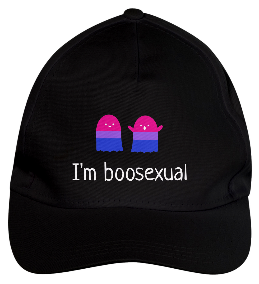 Nome do produto: Boné Brim Boosexual Preto