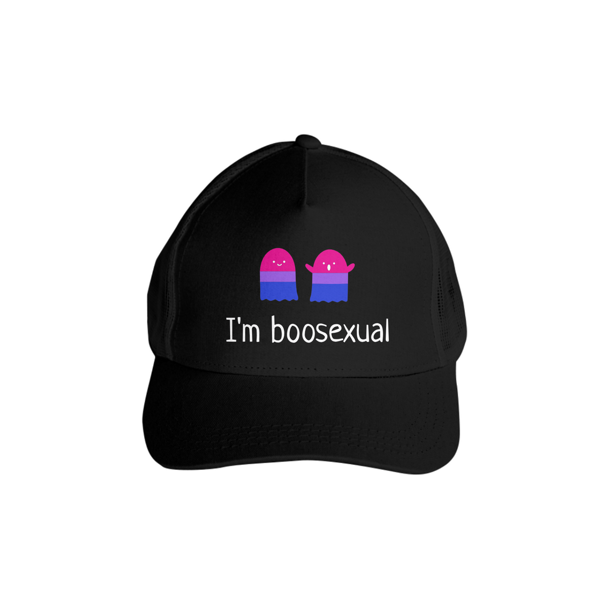 Nome do produto: Boné de Tela Boosexual Preto