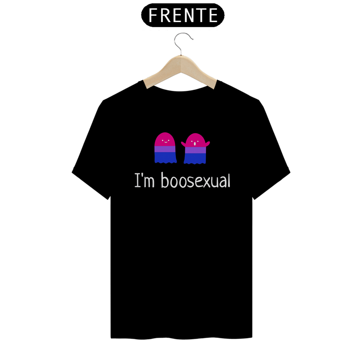 Nome do produto: Camiseta Premium Boosexual Preta