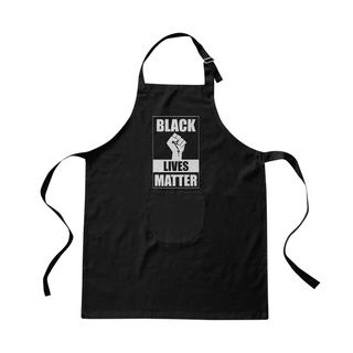 Avental Black Lives Matter (Azul/Preto)