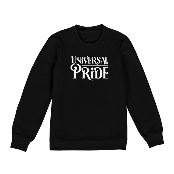 Moletom Classic Universal Pride (Preto)