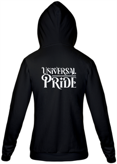 Nome do produtoMoletom Ziper Universal Pride (Preto)