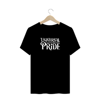 Camiseta Plus Universal Pride (Azul/Preto)