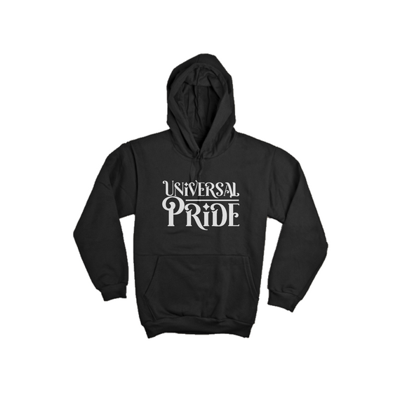 Moletom Canguru Universal Pride (Preto)