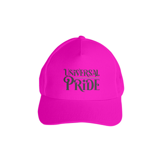 Nome do produtoBoné de Tela Universal Pride (Branco/Verm/Rosa/Preto)