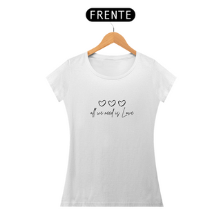 Nome do produtoT-Shirt Prime Baby Long All We Need is Love