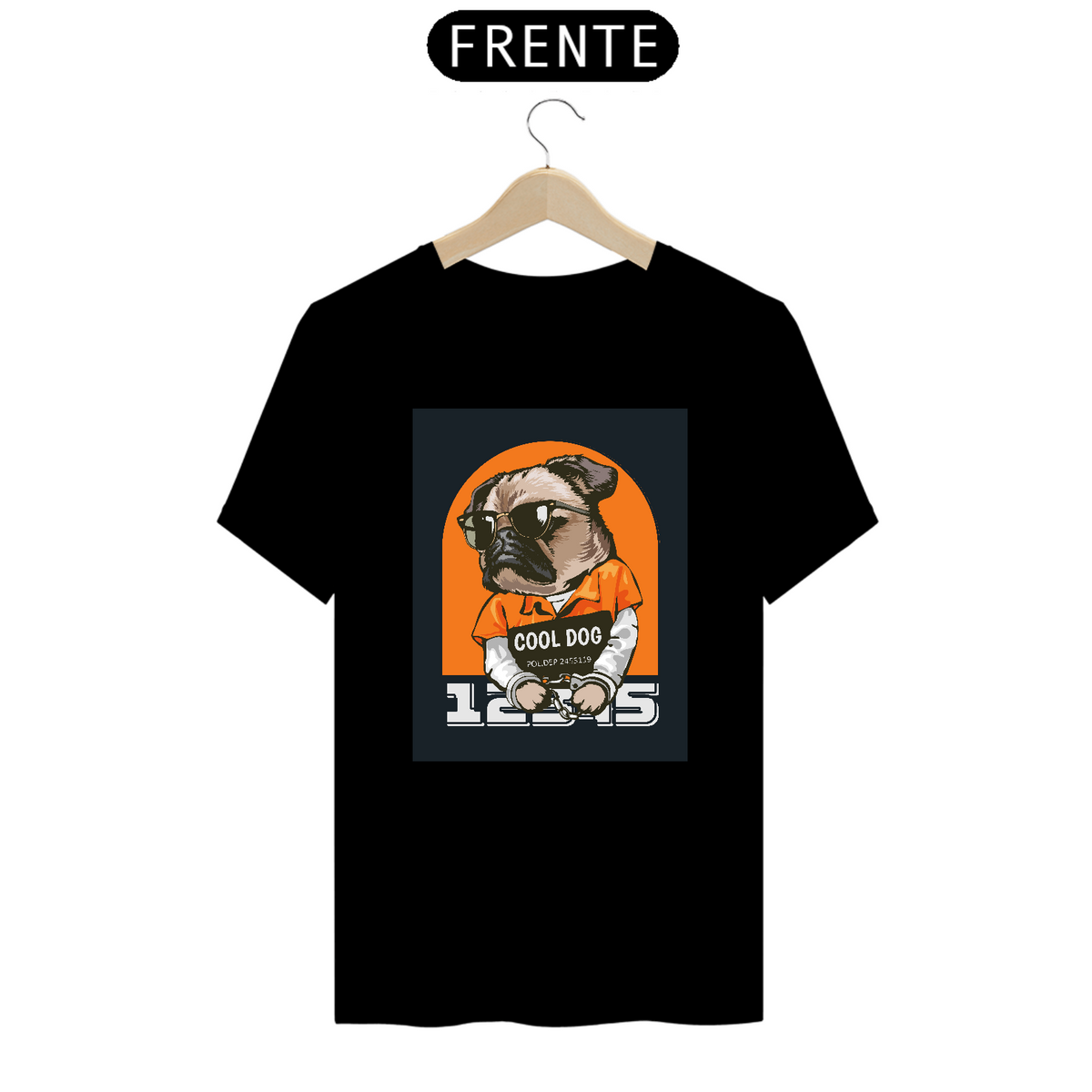 Nome do produto: T-Shirt Prime Cool Dog