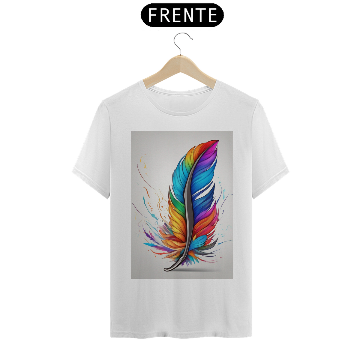 Nome do produto: Camisa Street - Colorful Feather