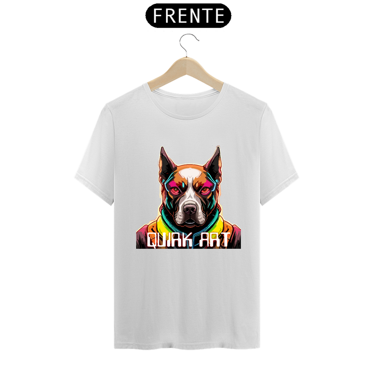 Nome do produto: Camisa cachorro Cyberpunk