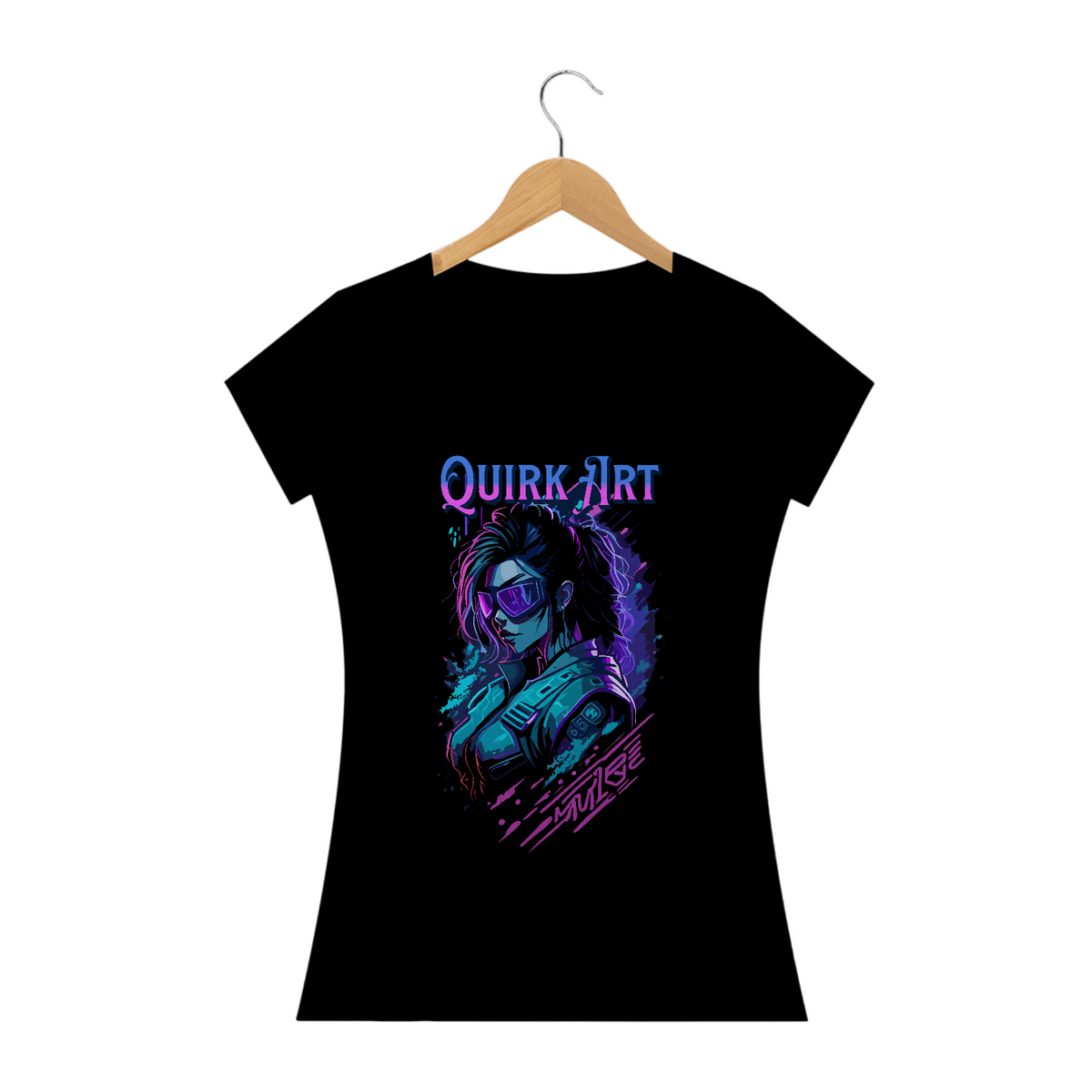 Nome do produto: Camisa StormRider cyberpunk feminino