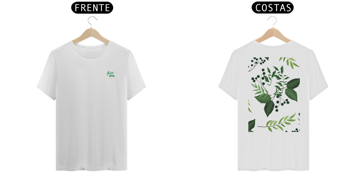 Nome do produto: T-shirt - Plants Natureza Green