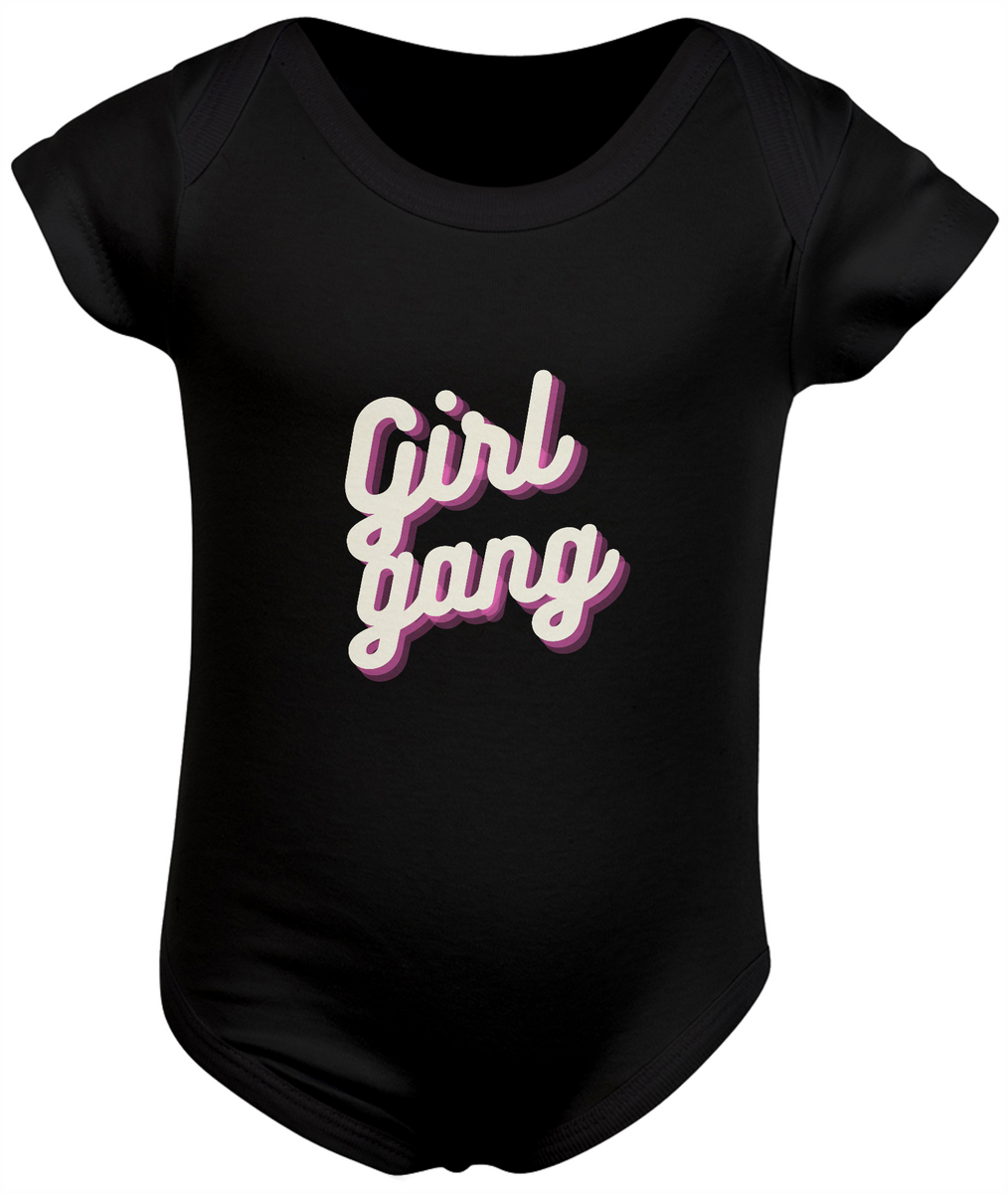 Nome do produto: Body Infantil - Girl Gang