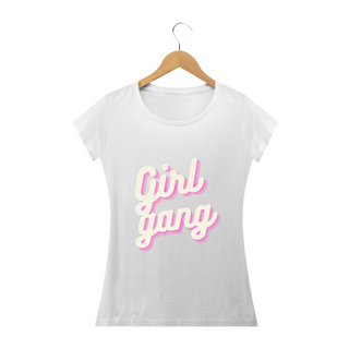 Nome do produtoGirl Gang - Baby look feminina