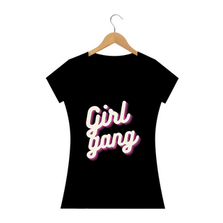 Nome do produtoGirl Gang - Baby look feminina