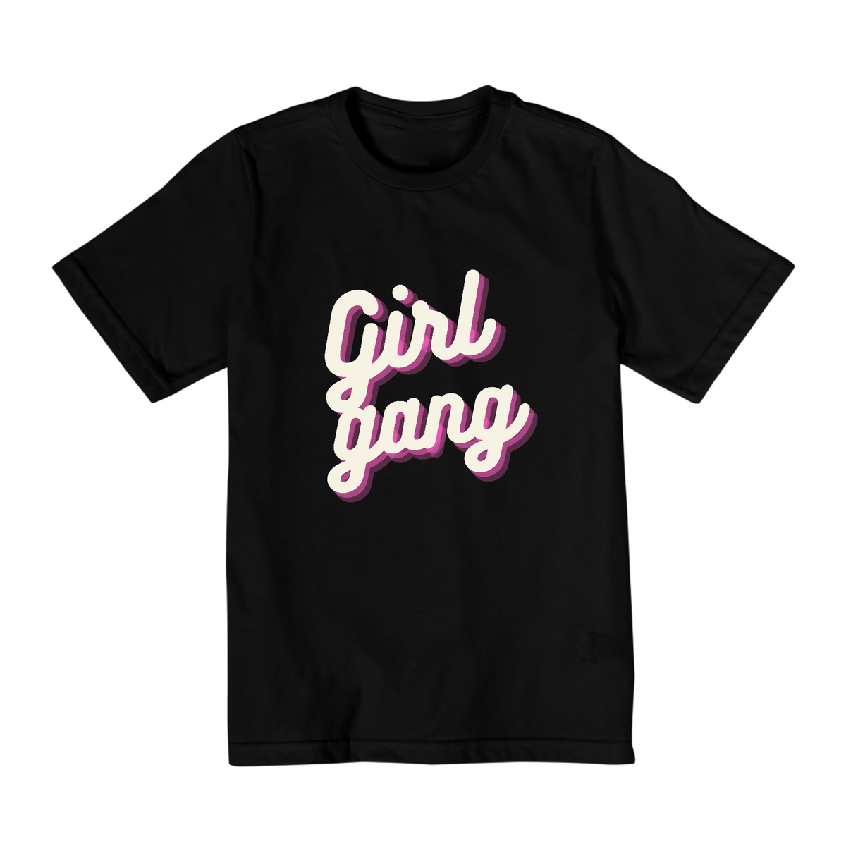 Nome do produto: Girl Gang - Camisa Infantil - 2 a 8 anos