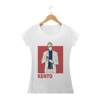 Camiseta feminina baby long Kento