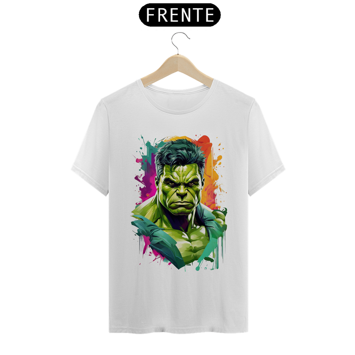Nome do produto: Camiseta Hulk Ilustração