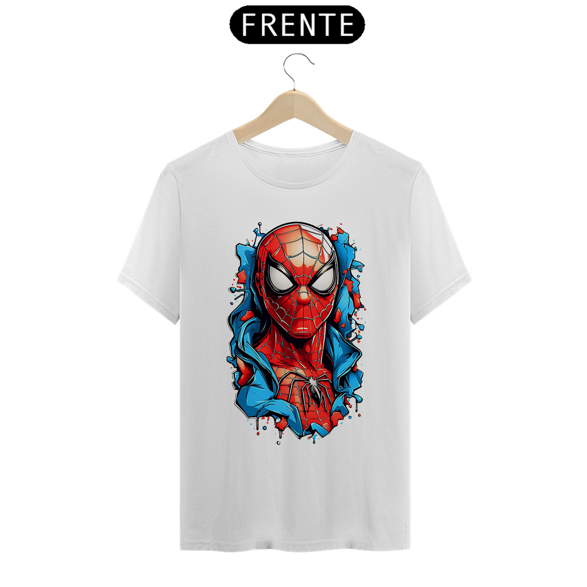 Nome do produto: Camiseta Homem-aranha Cartoon
