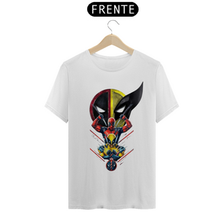 Nome do produtoCamiseta Deadpool & Wolverine Fusion