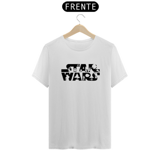 Camiseta Básica BRANCA Star Wars