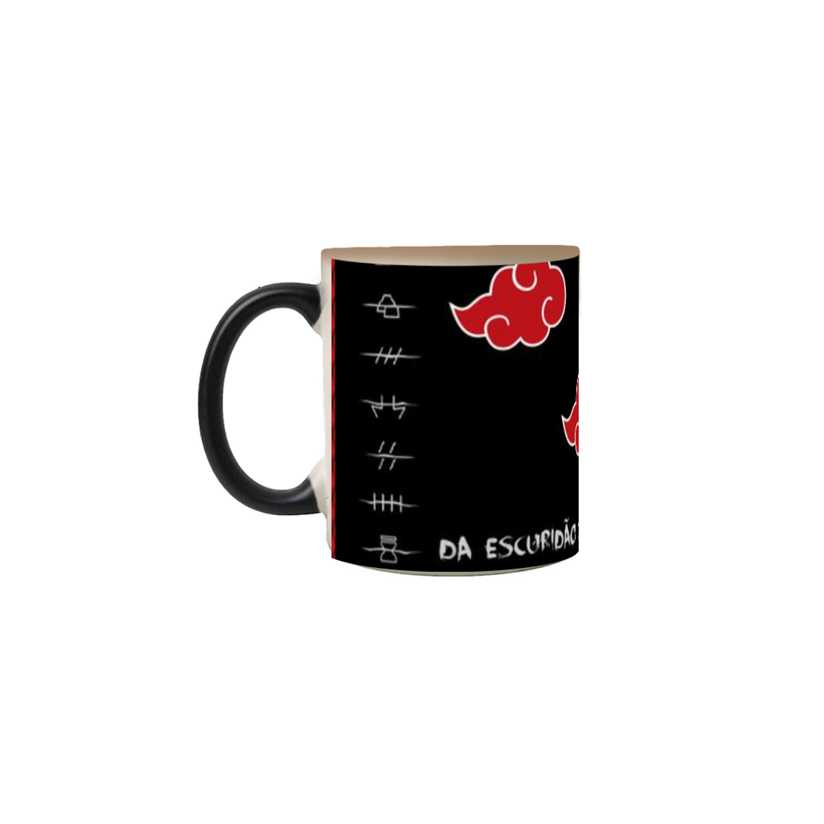 Nome do produto: Caneca Mágica - Naruto Nuvens