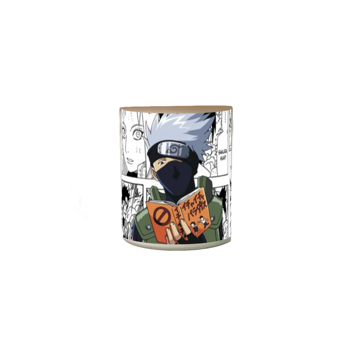 Nome do produto: Caneca Mágica - Kakashi Quadrinho