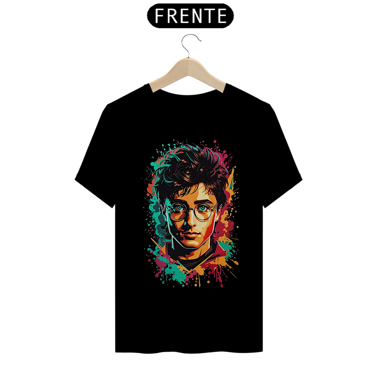 Nome do produto: Camiseta Harry Potter Ilustração