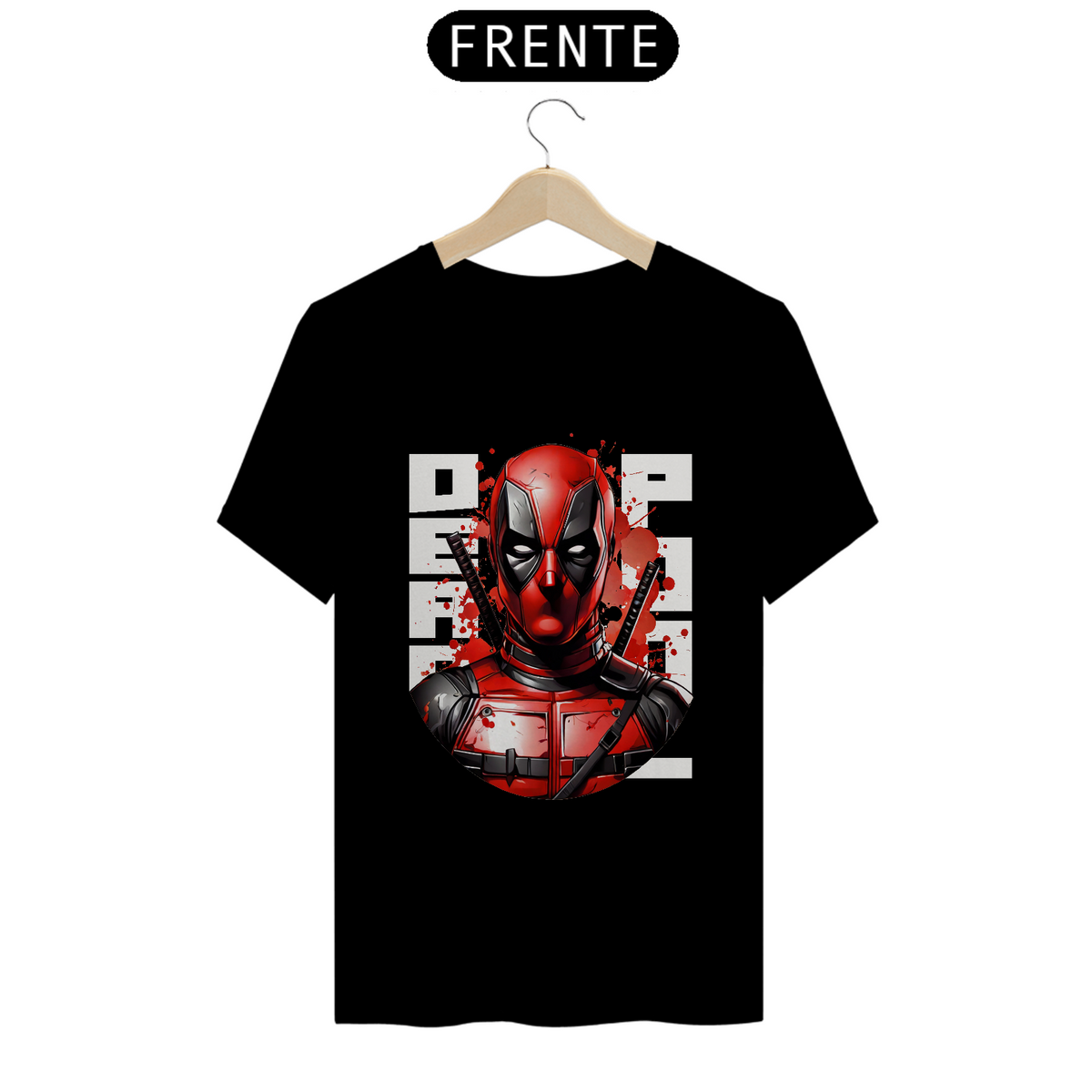 Nome do produto: Camiseta Deadpool ESTAMPA EXCLUSIVA