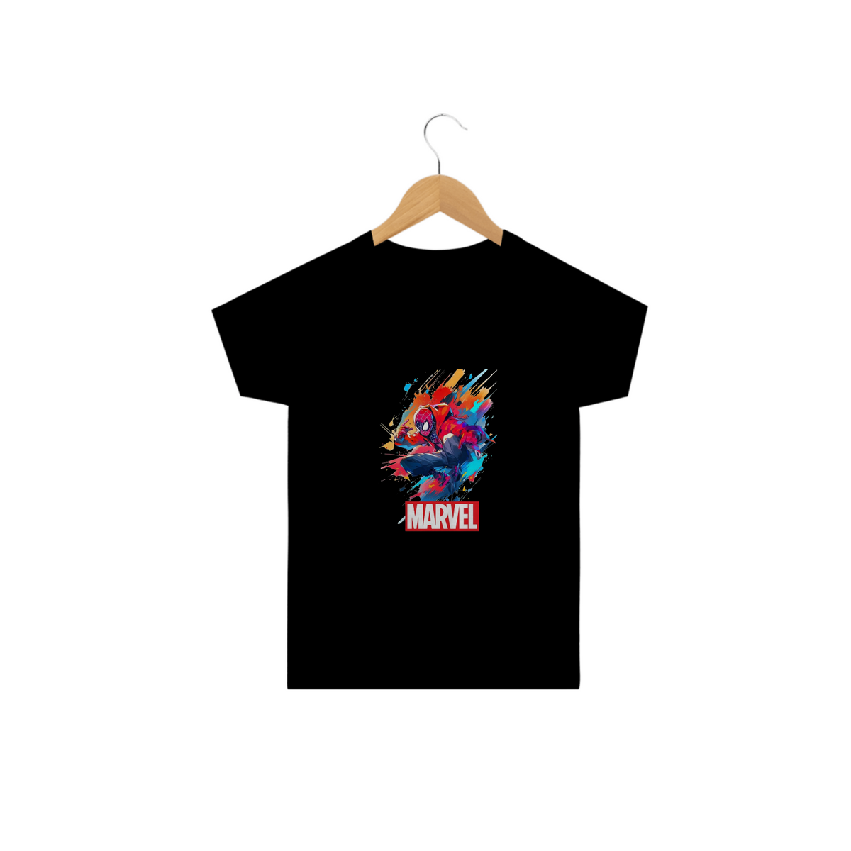 Nome do produto: Camiseta infantil homen aranha
