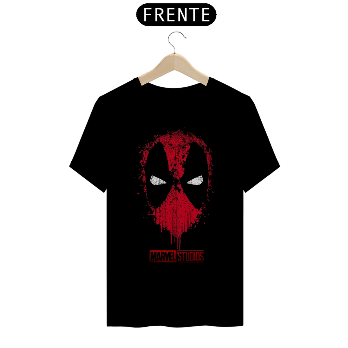 Nome do produto: Camiseta Deadpool Face