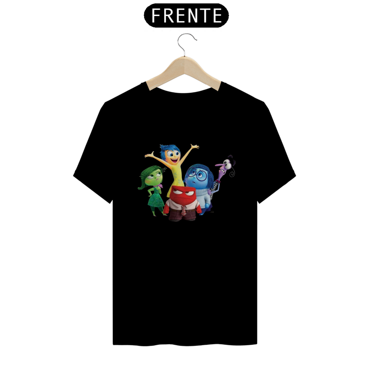 Nome do produto: Camiseta Divertidamente Emoções