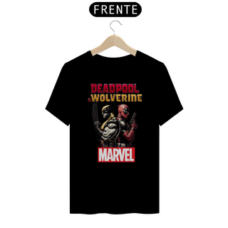 Nome do produtoCamiseta Deadpool and Wolverine Poses