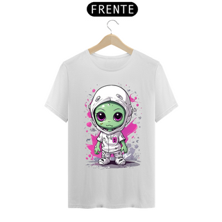 Alien cute cartoon - Camiseta