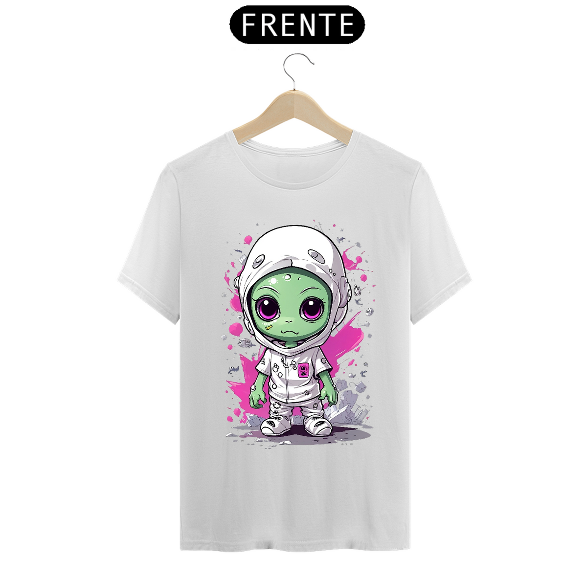 Nome do produto: Alien cute cartoon - Camiseta