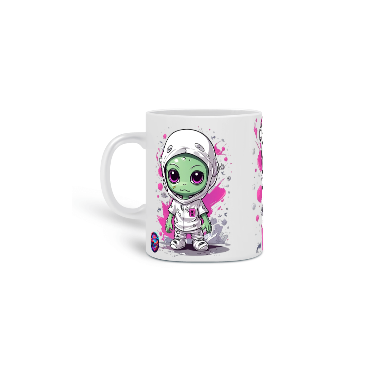 Nome do produto: Alien cute cartoon - Caneca