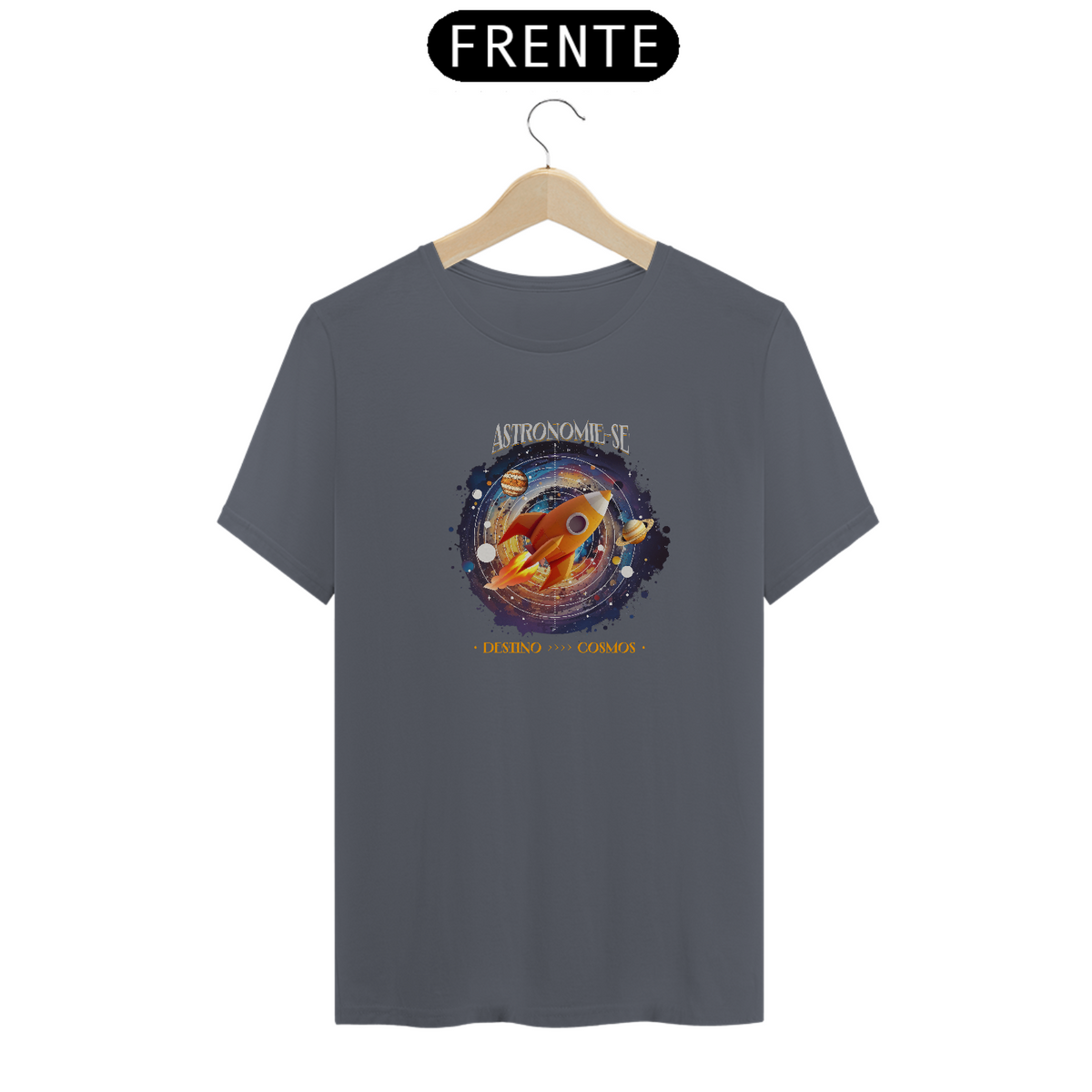 Nome do produto: Camiseta Q Astronomie-se