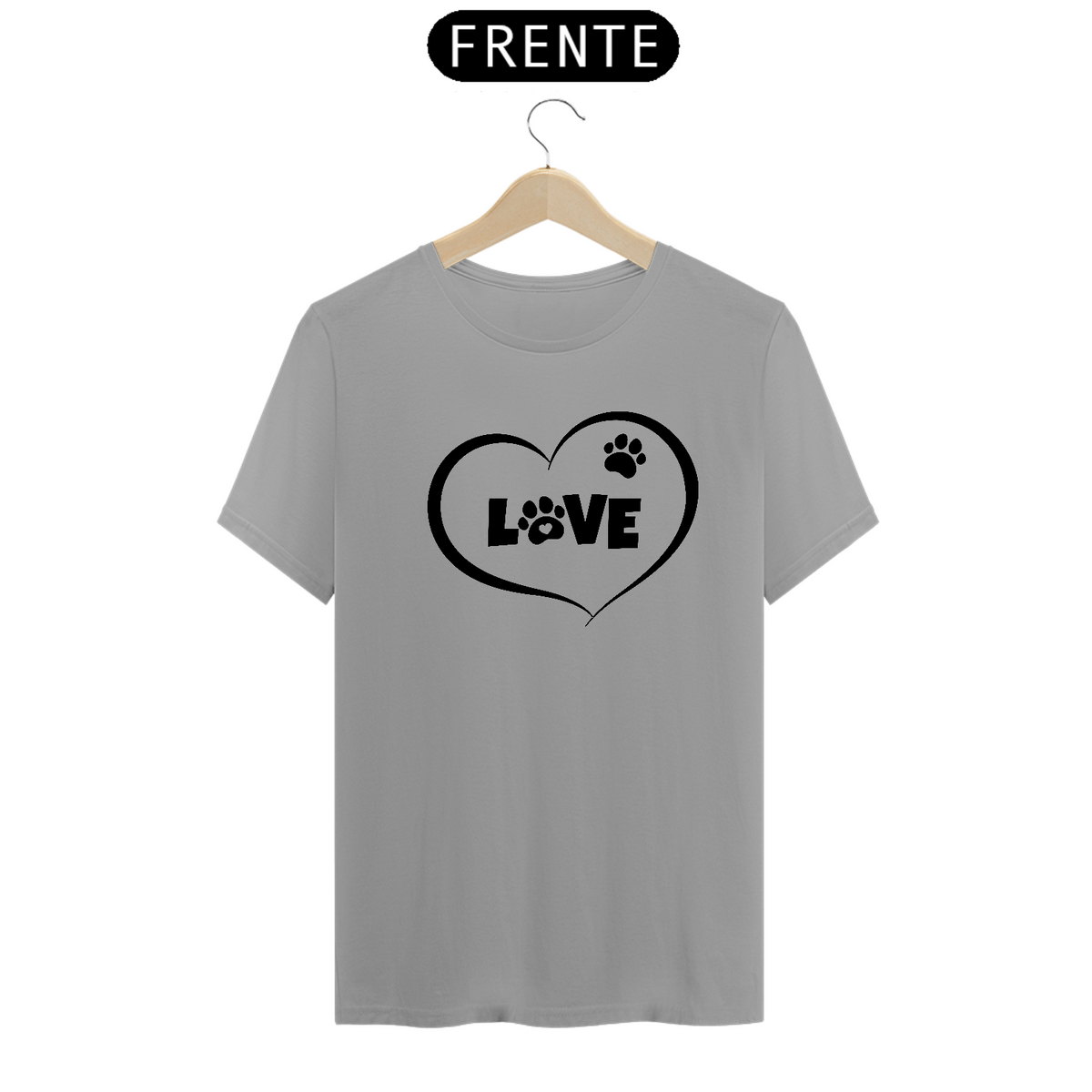 Nome do produto: Camiseta Love pet