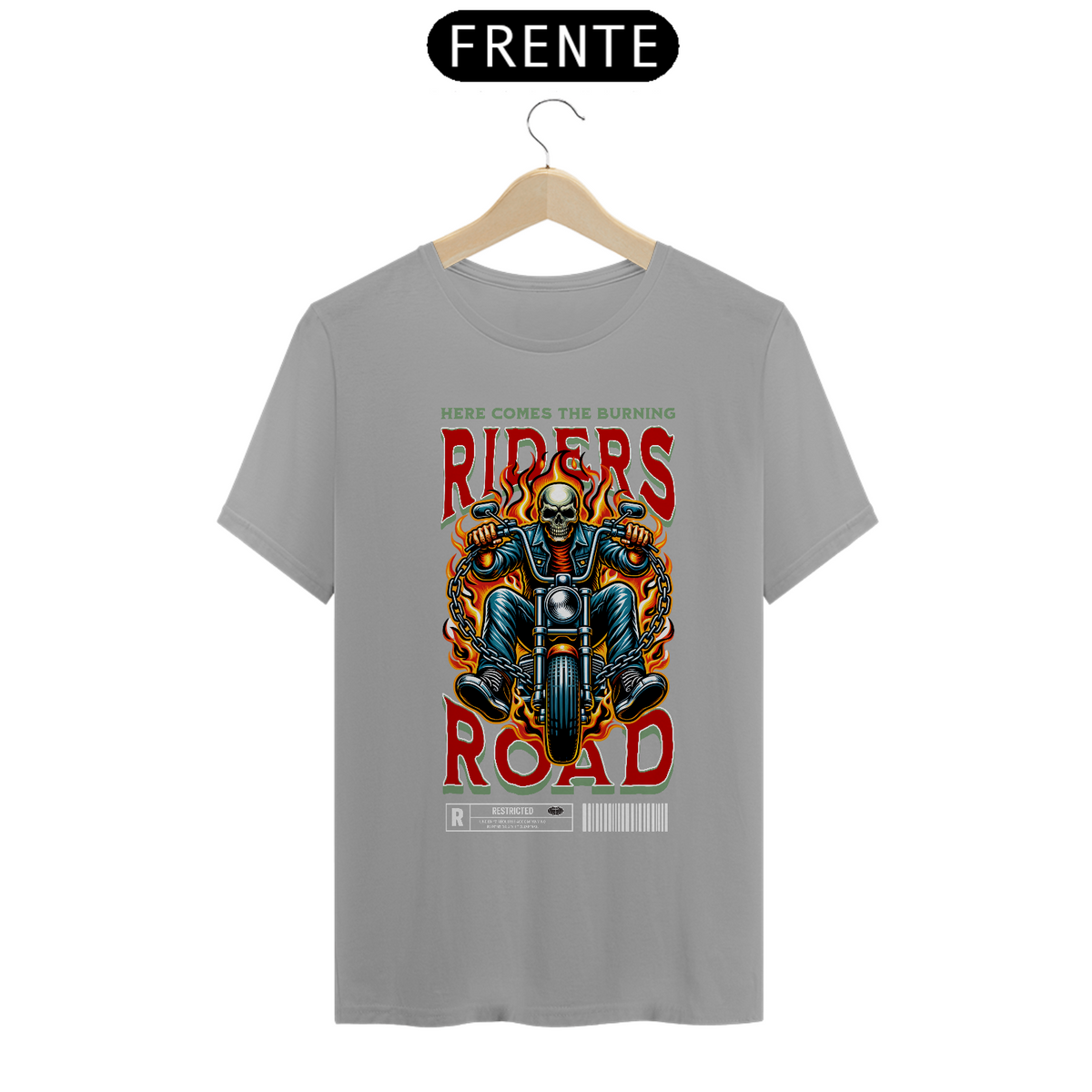 Nome do produto: Camiseta Col. Motors Burning Riders