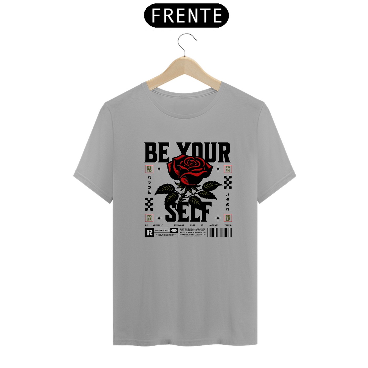 Nome do produto: Camiseta Street Wear - Be your Self