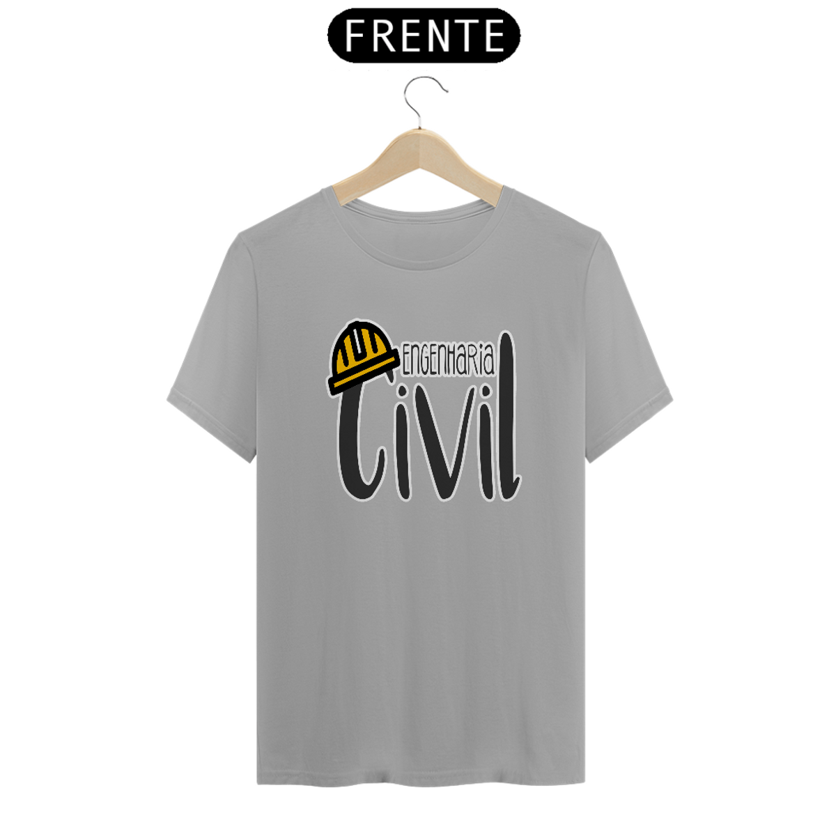 Nome do produto: Camiseta Profissões Engenharia Civil