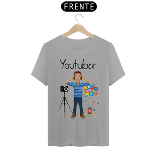 Nome do produtoCamiseta Masc Profissões Youtuber