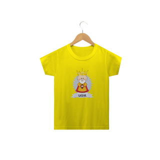 Nome do produtoCamiseta Infantil Coleção Santinhos Rei Mago Gaspar