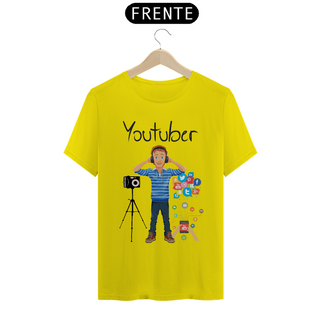 Nome do produtoCamiseta Masc Profissões Youtuber