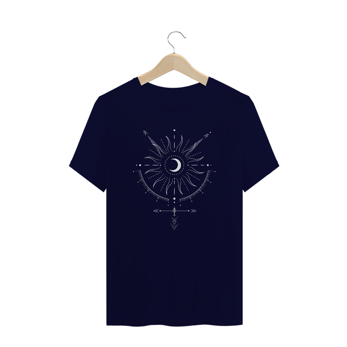 Nome do produto: Camiseta Plus Size Sun and Moon