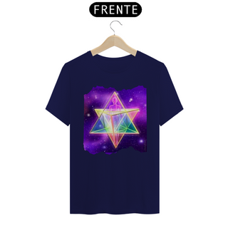 Nome do produtoCamiseta Coleção Holística Cubo de Metatron